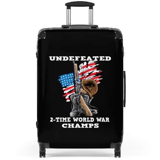 Undefeated World war 2 veteran Suitcases