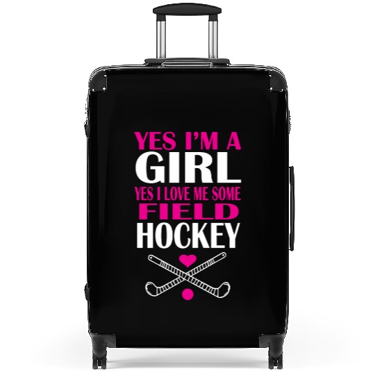 Field hockey girl Suitcases