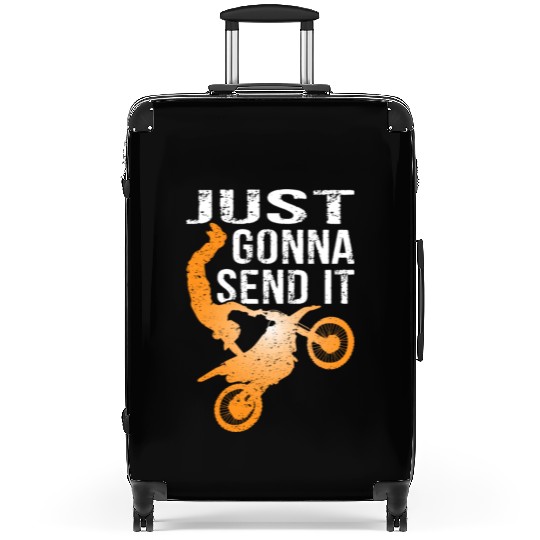 Just Gonna Send It Bike Suitcases