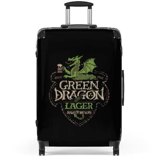Green Dragon Lager Suitcases