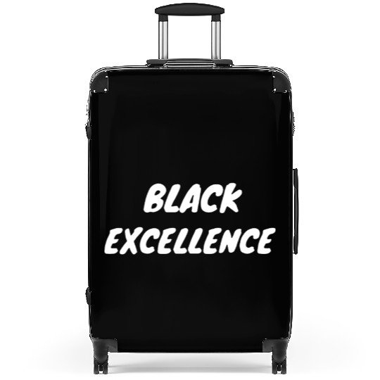 black excellence hipster grandma Suitcases