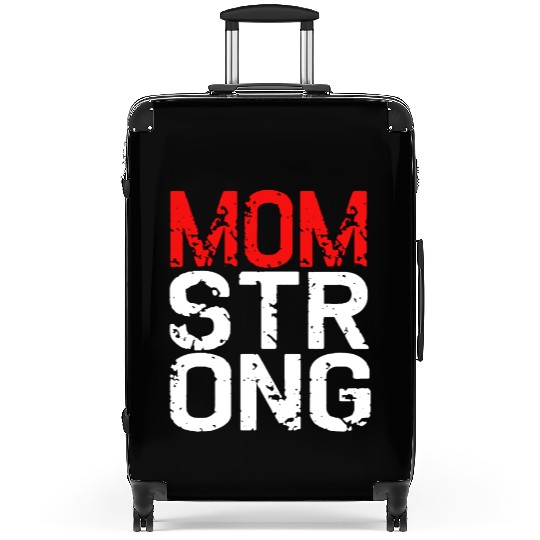MOM STRONG WOMEN RACERBACK Suitcases CROSSFIT FLEX