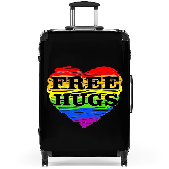 Free Hugs Suitcases
