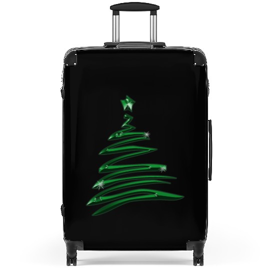 Christmas Tree Suitcases