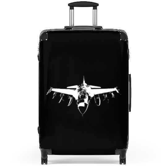 Fighter jet pilot airforce Suitcases