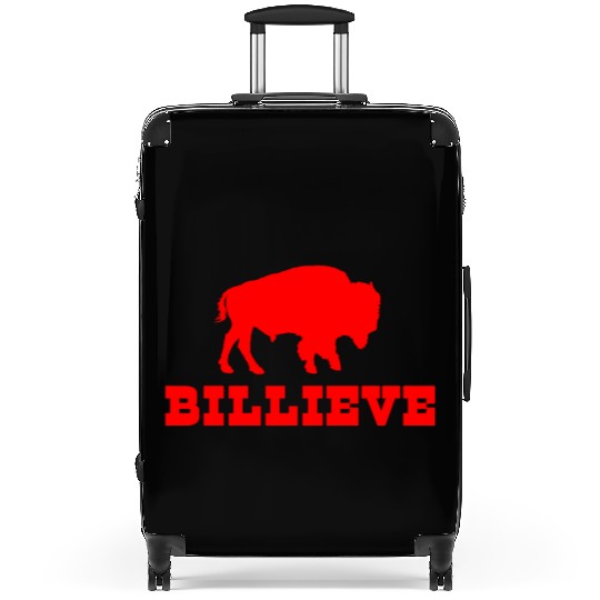 Bills Mafia Billieve - Buffalo Football Suitcases