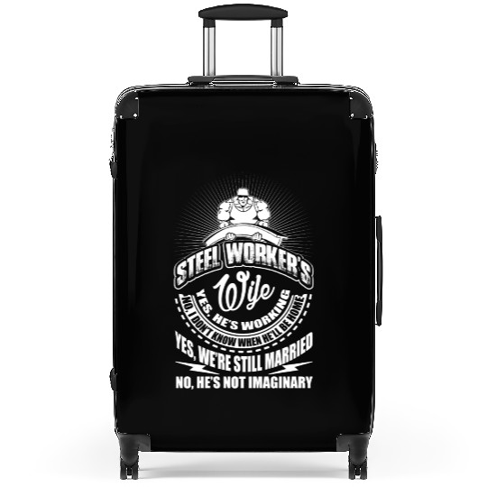 Steel Worker's Wife Suitcases, Steel Worker Suitcases
