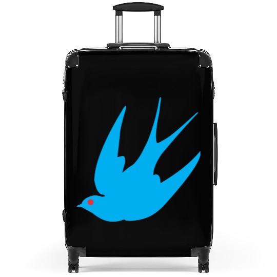 swallow bird Suitcases