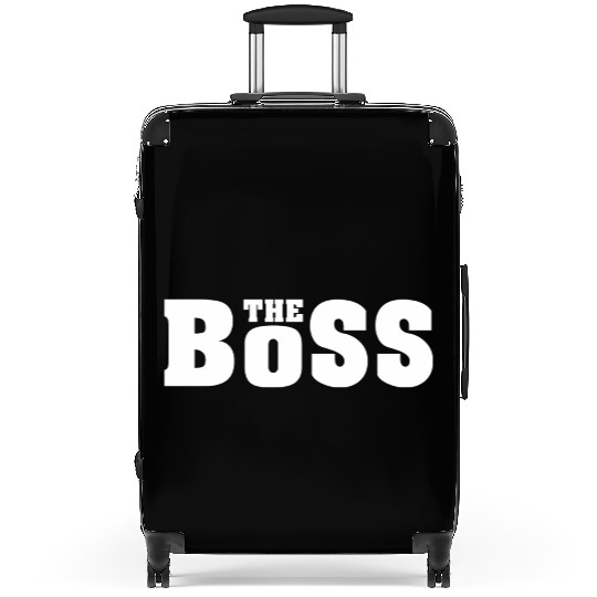 The boss funny Suitcases