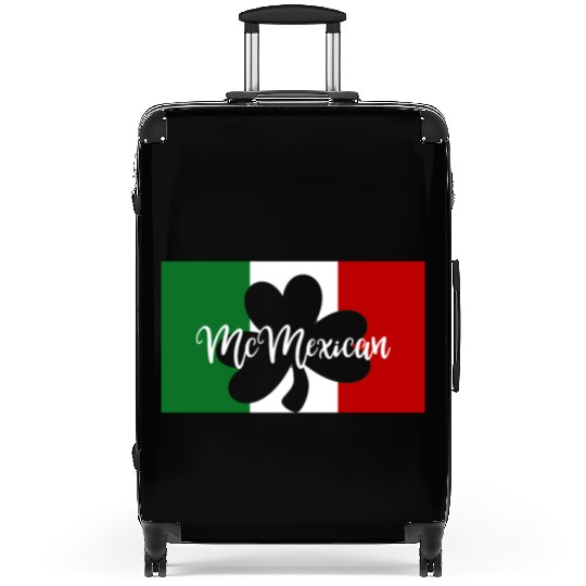 St Patricks Day McMexican Irish Mexican Suitcases