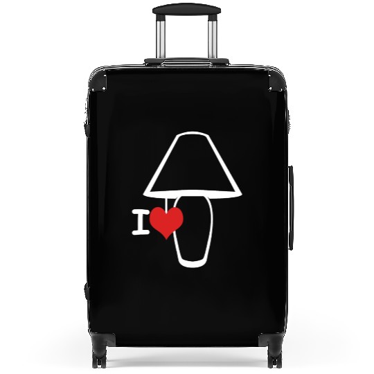 I Love Lamp Suitcases