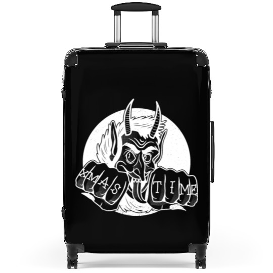 Christmas Krampus Suitcases