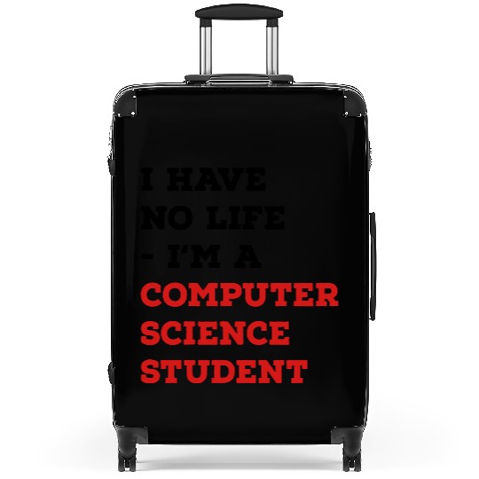 computer science student Suitcases