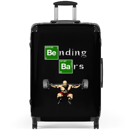 Bending Bars Walter White Gym Motivation Suitcases