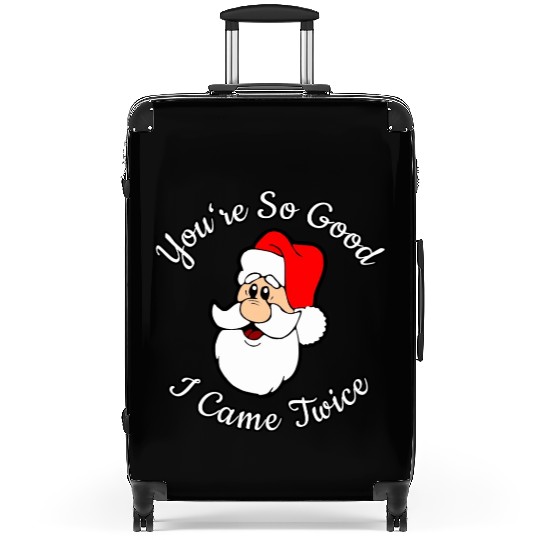 Adult Humor Naughty Dirty Santa Christmas Gift Suitcases