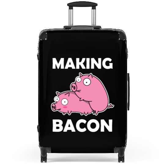 Making Bacon Pigs sx Farmer Funny Gift Piglet Suitcases