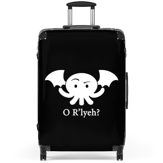 Cthulhu O R lyeh Lovecraft Humor Men s Women s or Suitcases