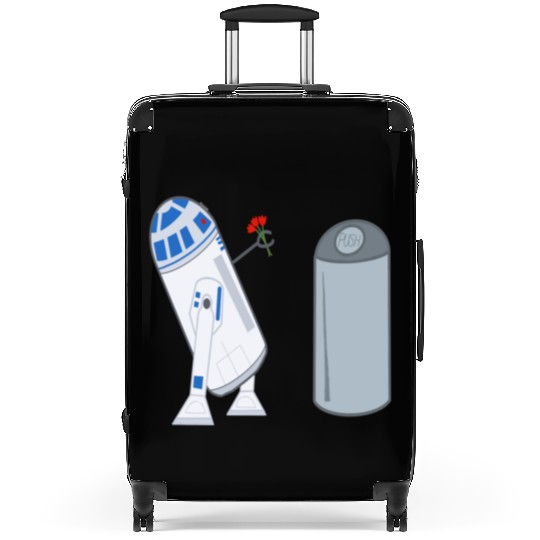 Confused R2D2 Suitcases