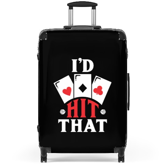 Black Jack Gambling Gift Casino Poker Suitcases
