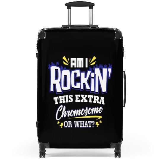 Down Syndrome Awareness Support Trisomy 21 Gift Suitcases