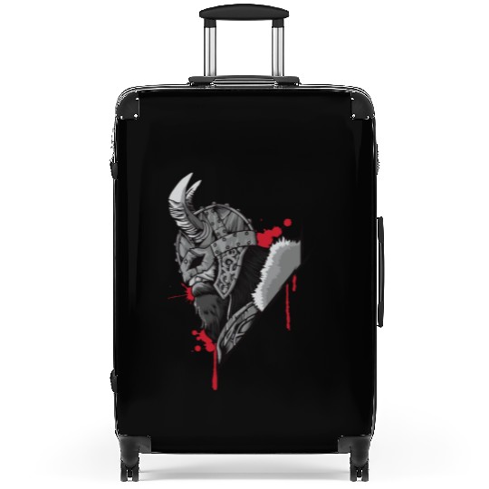 Viking Warrior | Raven Odin Valhalla Valknut Loki Suitcases