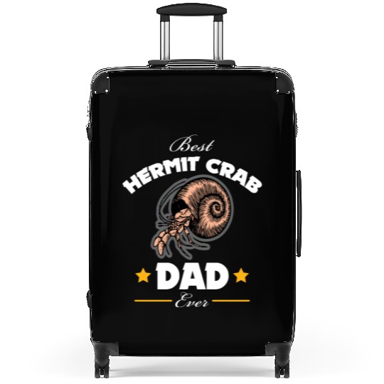 Best Hermit Crab Owner Ever - Hermit Crab Dad Suitcases