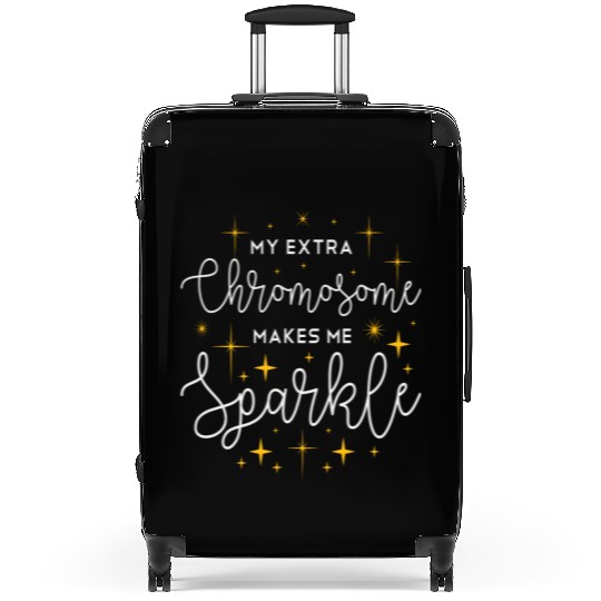Down Syndrome Awareness Support Trisomy 21 Gift Suitcases