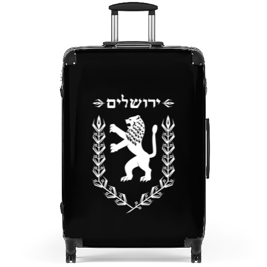 Lion Of Judah Jewish Pride Israel Flag Jerusalem Suitcases