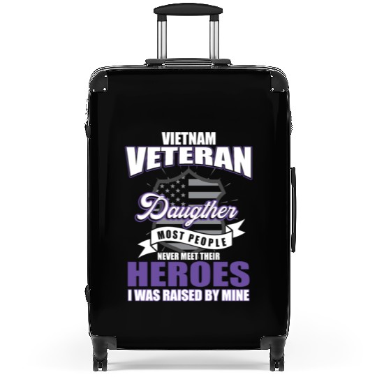 Vietnam Veteran, gift, birthday, heroes Suitcases