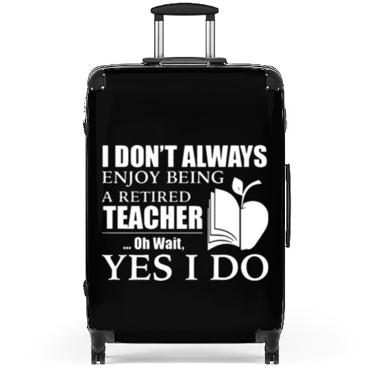 Retired Teacher Suitcases