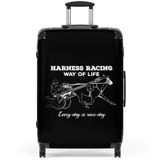 Harness Racing Way Of Life Every Day Is Race Day Suitcases