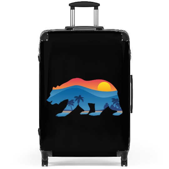 California Bear Suitcases