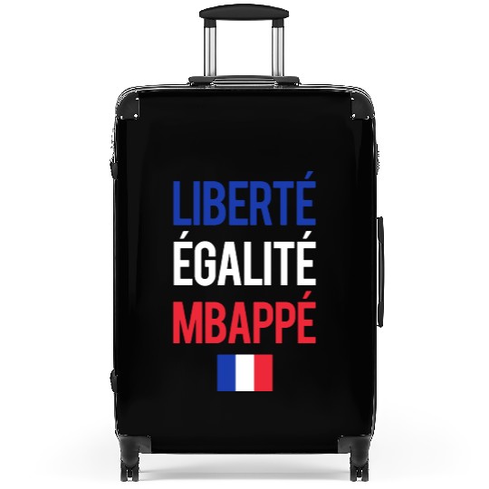 Liberte E galite Mbappe France Suitcases