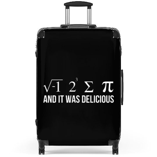 and it was delicious math Suitcases
