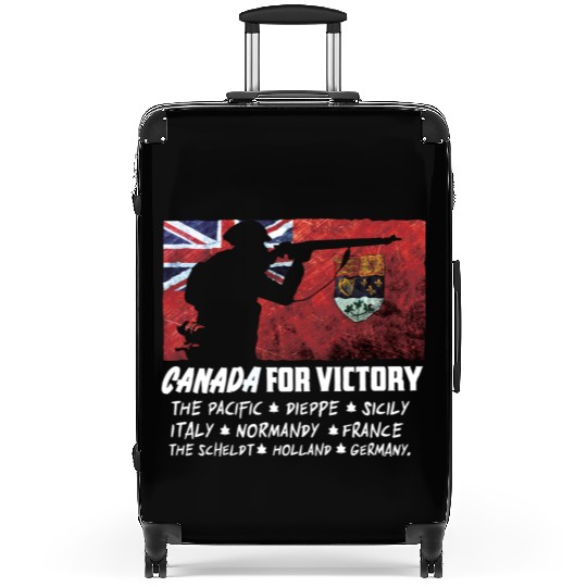 Canadian World War 2 Battles Suitcases