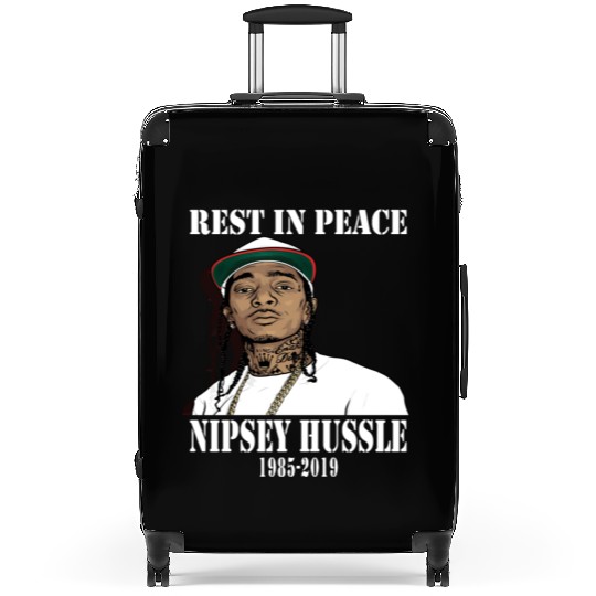 Nipsey Hussle Rest in Peace Suitcases