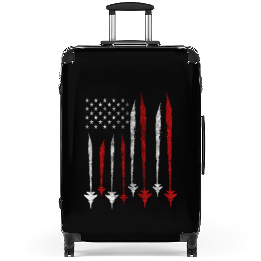US F35 Fighter Jet Aviation USA Gift Suitcases
