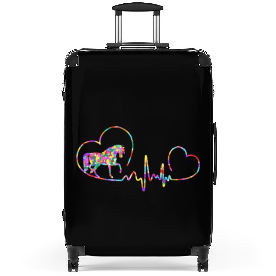 Horse ecg Suitcases