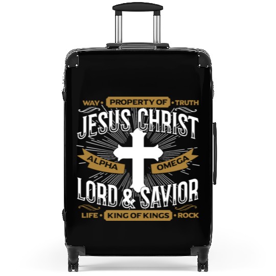 way property of truth jesus christ alpha omega lor Suitcases