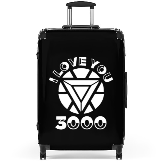 I love you 3000 I am Iron Man marvel film supernat Suitcases
