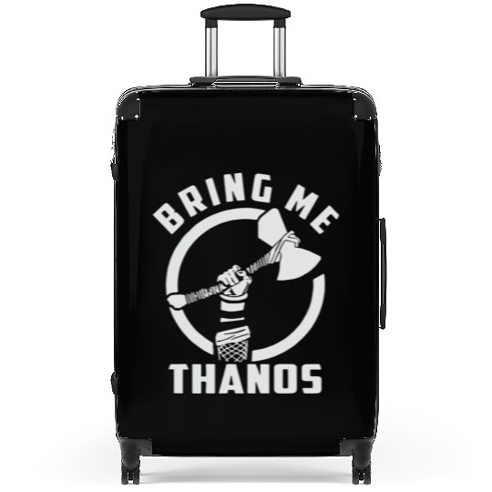 bring me Thanos stormbreaker black and white Suitcases