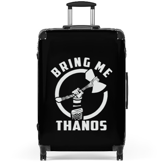 bring me Thanos stormbreaker black and white Suitcases