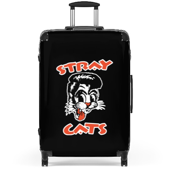 STRAY CATS Rockabilly Cool Cat Tattoo Suitcases