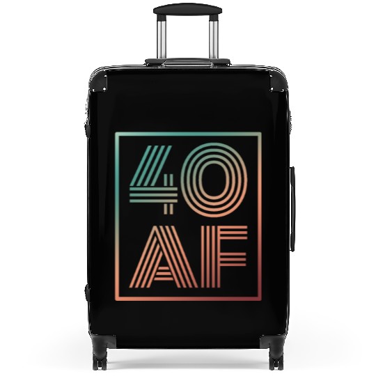 40th Birthday Suitcases