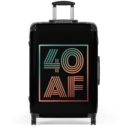 40th Birthday Suitcases