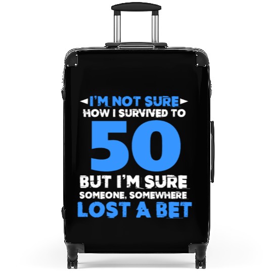 50th Birthday Suitcases
