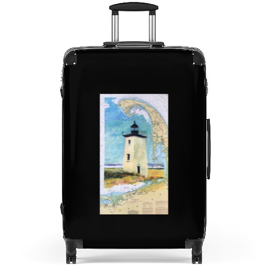 Long Point Light House Ptown Cape Cod Suitcases
