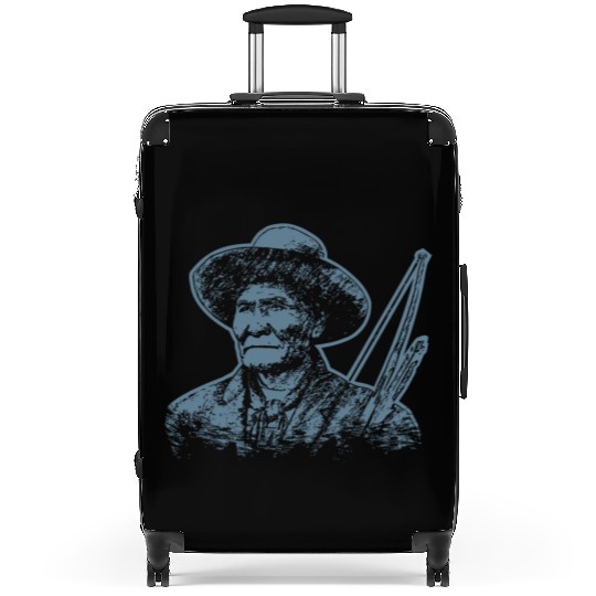 Geronimo Apache Native American Indian Warrior Suitcases