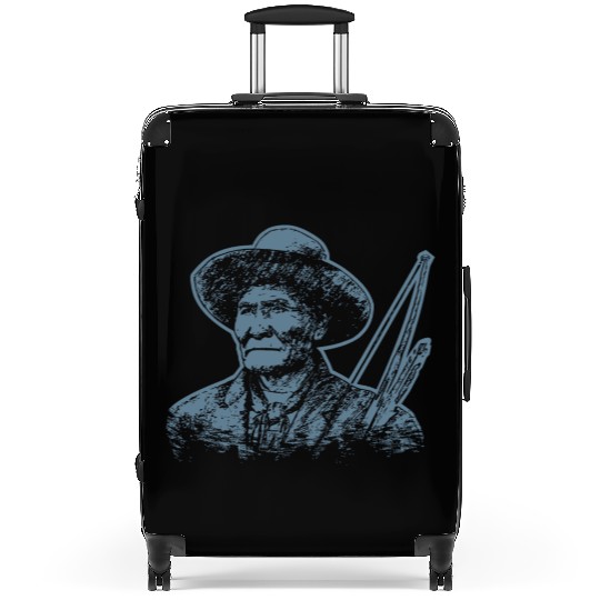 Geronimo Apache Native American Indian Warrior Suitcases