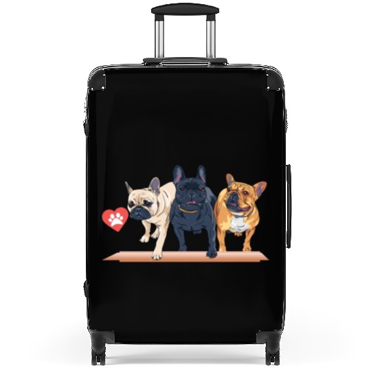 French bulldog Suitcases